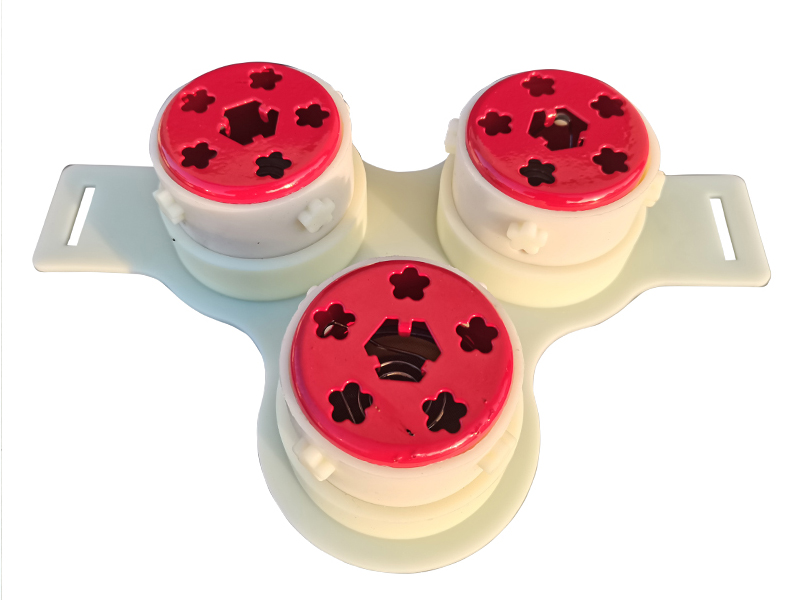 梅花灸盘膝盖关节灸