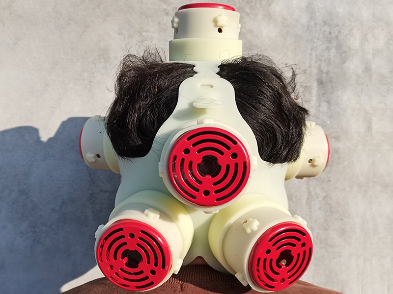 梅花灸鼎头部灸